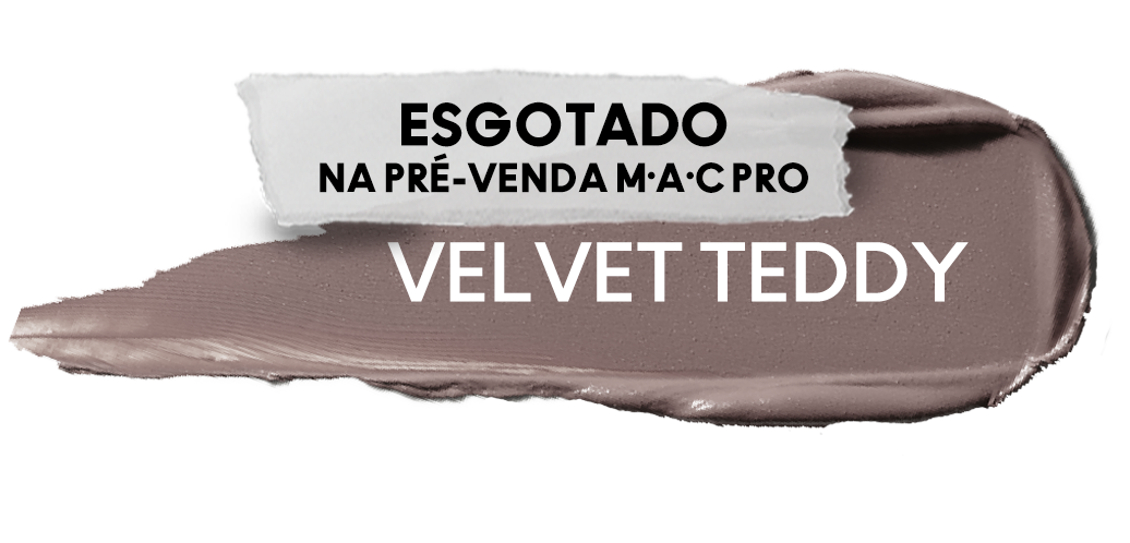 Tom do batom VELVET TEDDY
